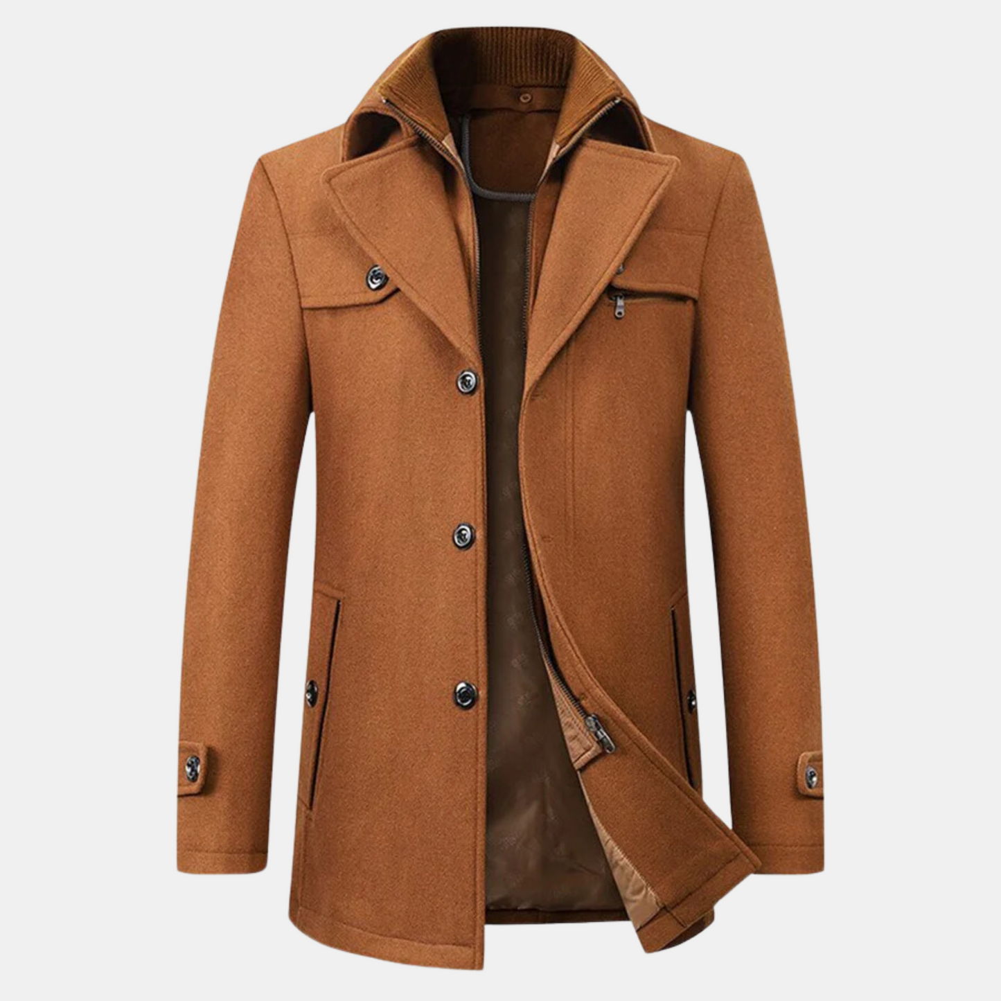 Durable and warm winter jacket for men