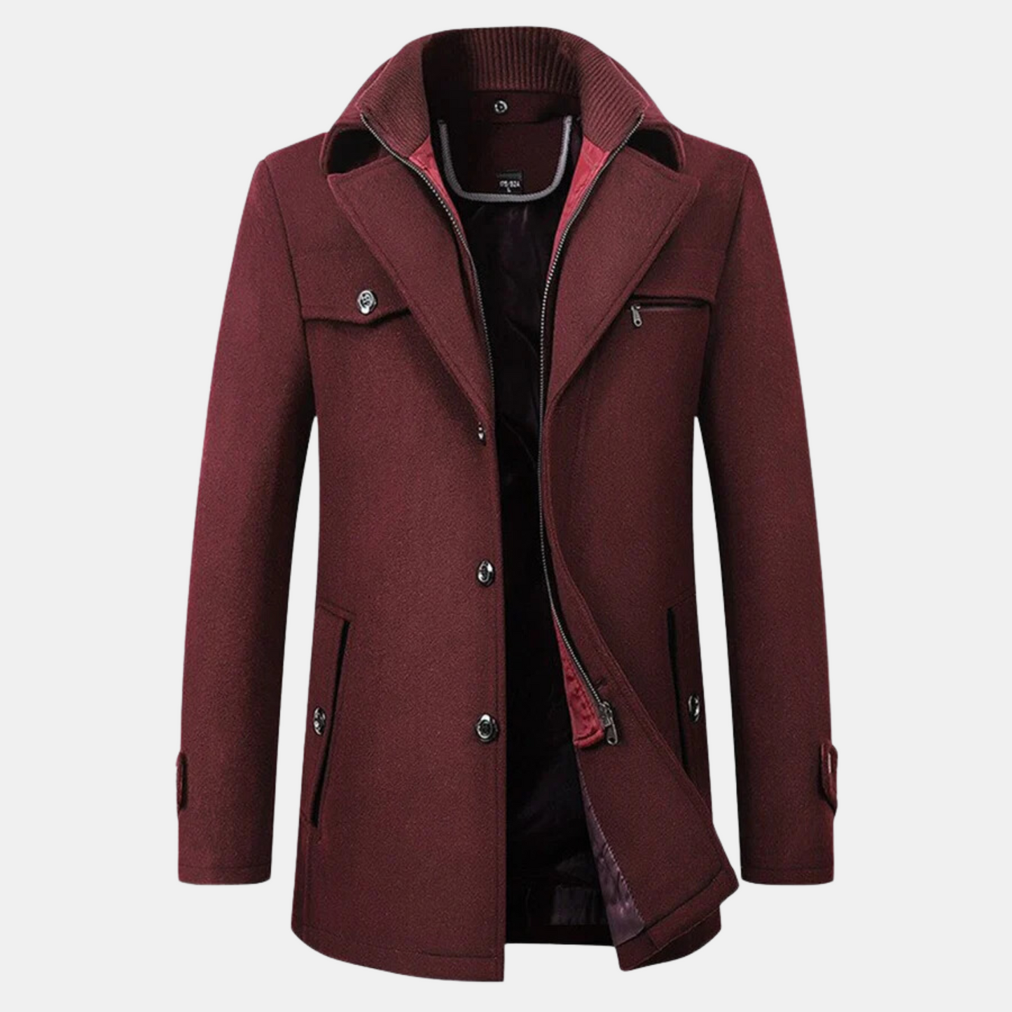 Durable and warm winter jacket for men