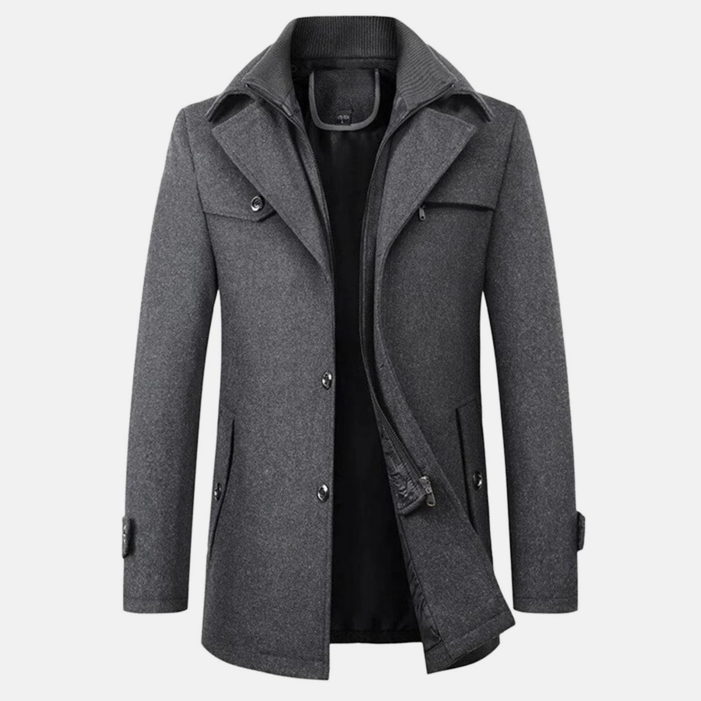 Durable and warm winter jacket for men